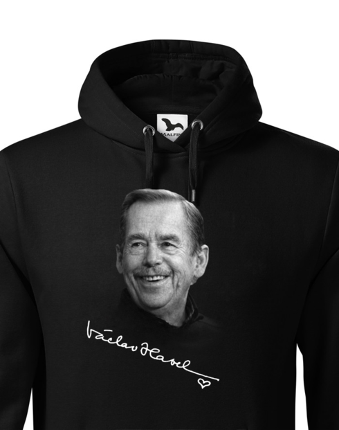 Pánská mikina s kapucí Václav Havel