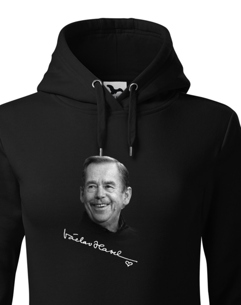 Dámská mikina s kapucí Václav Havel