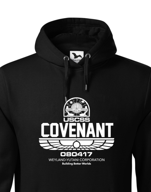Pánská mikina s kapucí USCSS Covenant