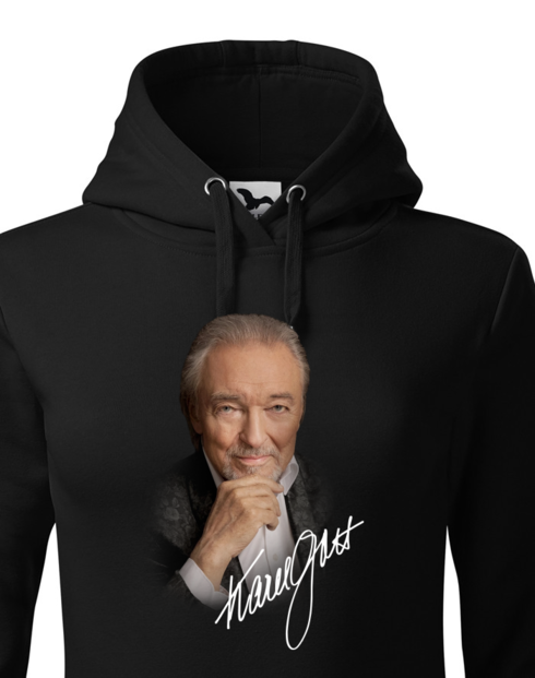 Dámská mikina s kapucí Karel Gott