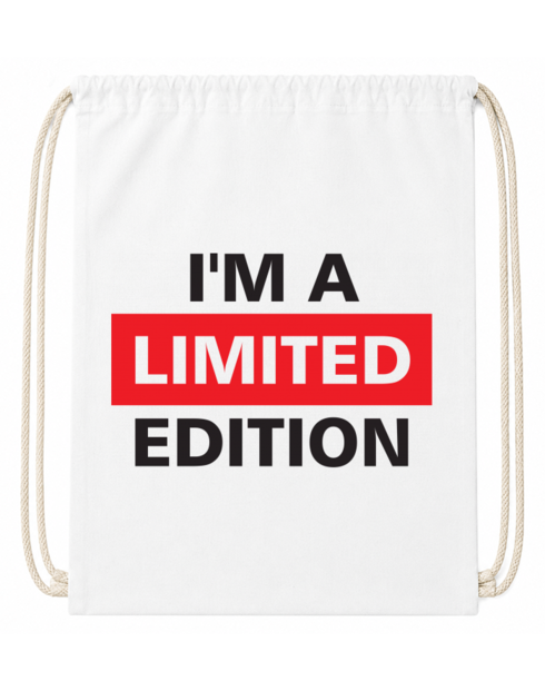 Bavlněný vak na záda I´a m limited edition