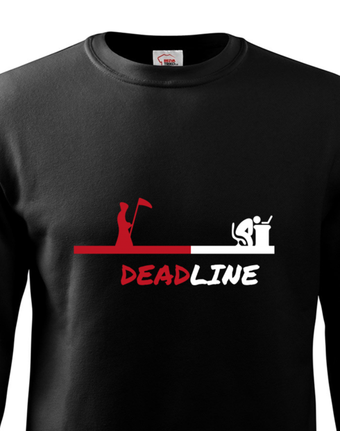 Pánská mikina bez kapuce Deadline