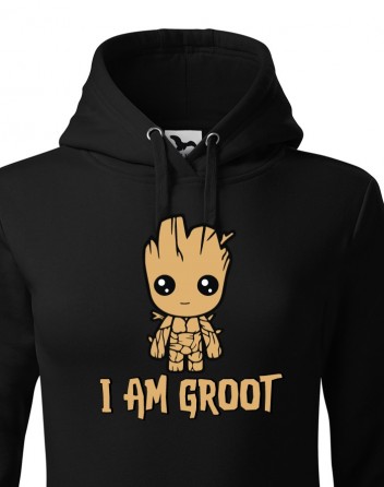 Dámská mikina s kapucí Groot Strážci galaxie 2