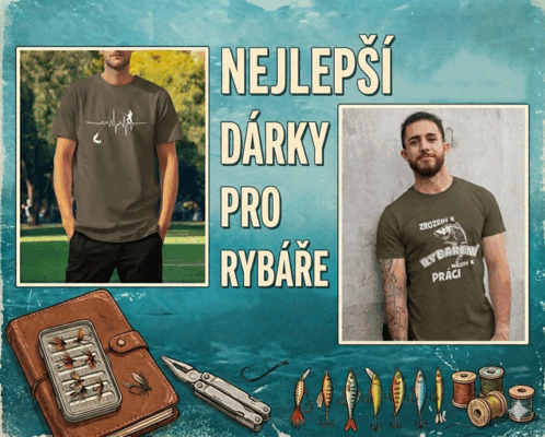 Dárek pro rybáře k narozeninám: Co opravdu potěší každého milovníka vody