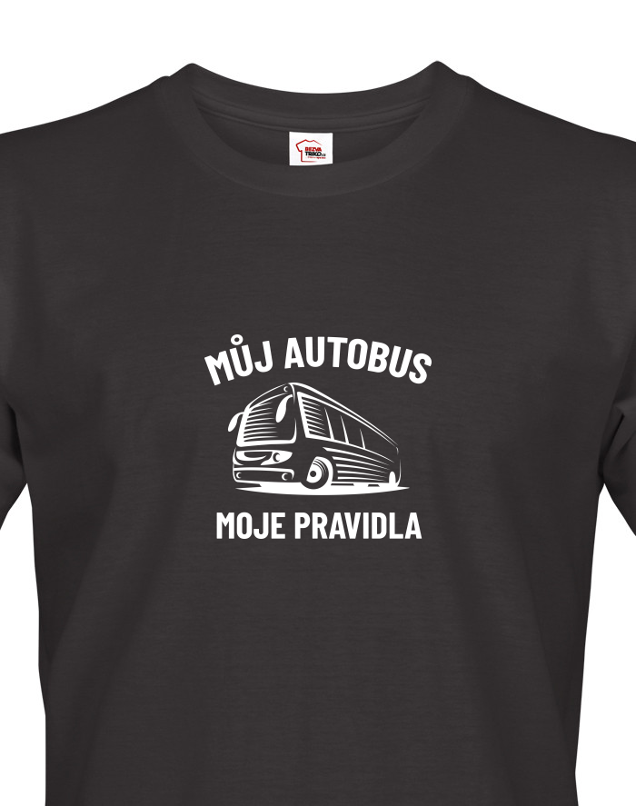Pánské tričko Můj autobus moje pravidla