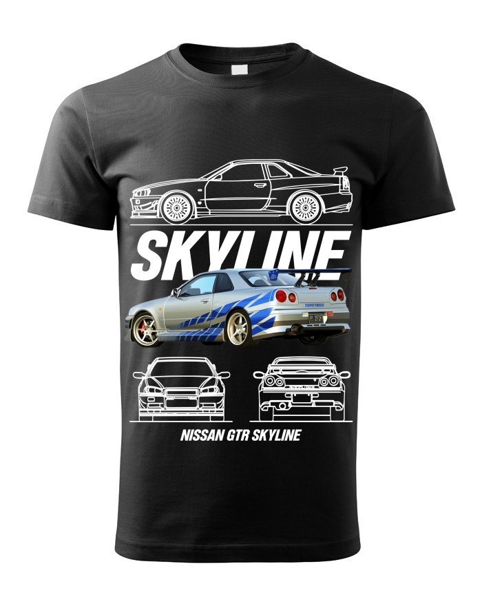 Dětské tričko Nissan Skyline GTR