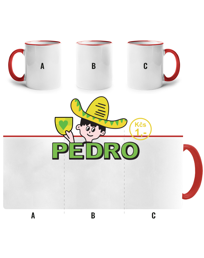 Keramický hrnek Pedro
