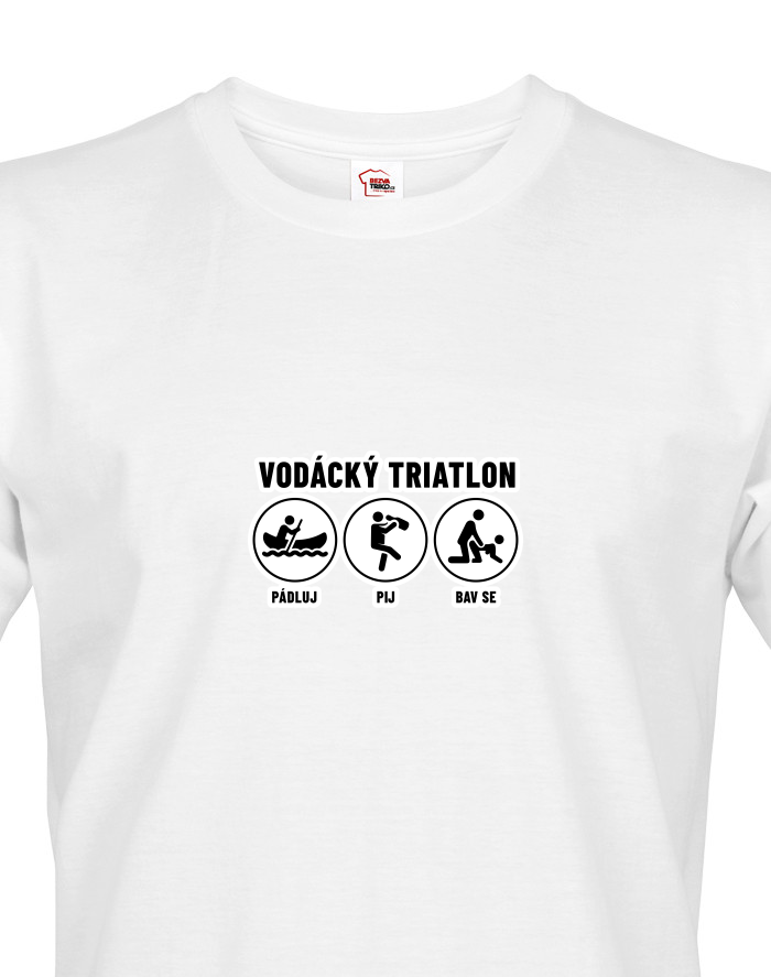 Pánské tričko Vodácký triatlon