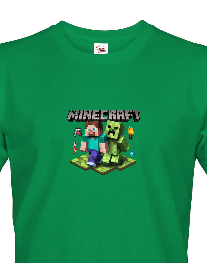 Pánské tričko - Minecraft 2