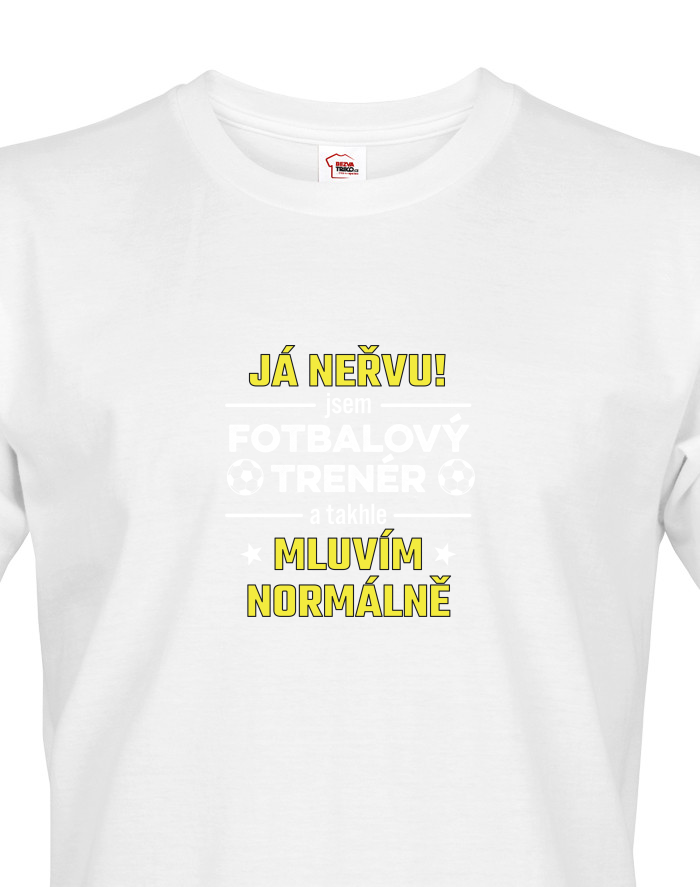 Pánské tričko pro fotbalového trenéra