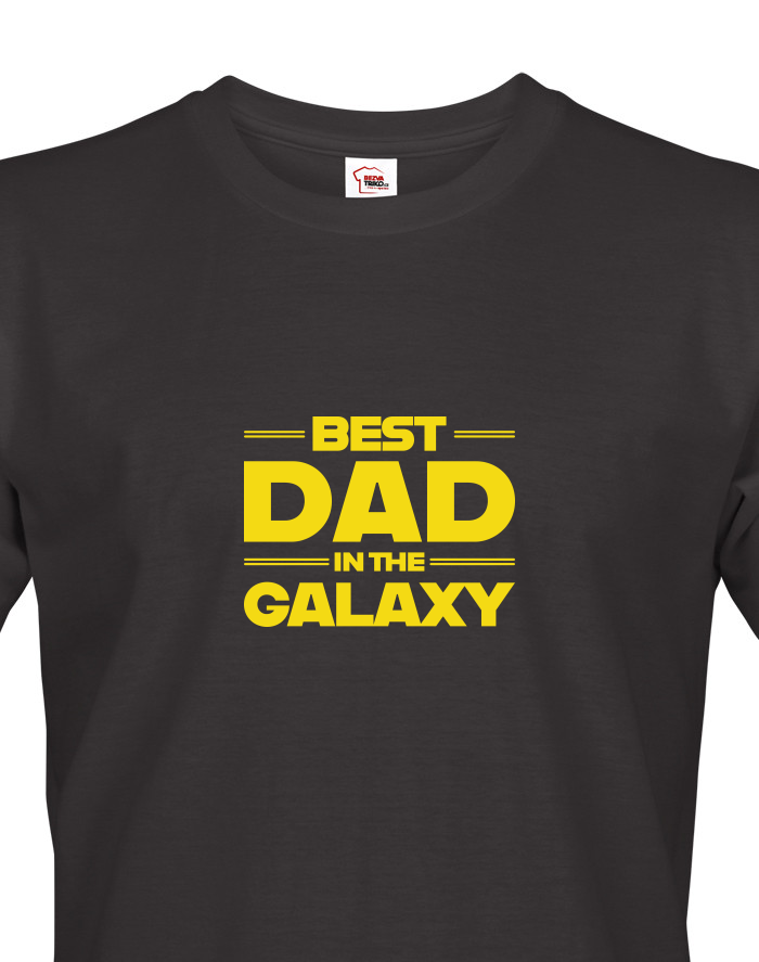 Pánské tričko Best Dad In The Galaxy