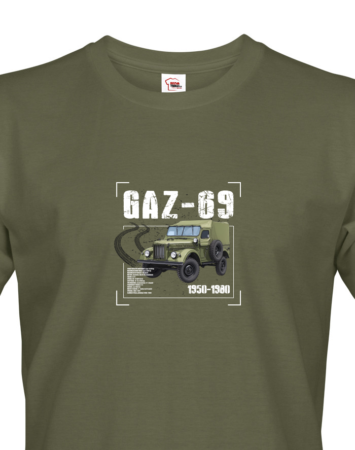 Pánské tričko GAZ-69
