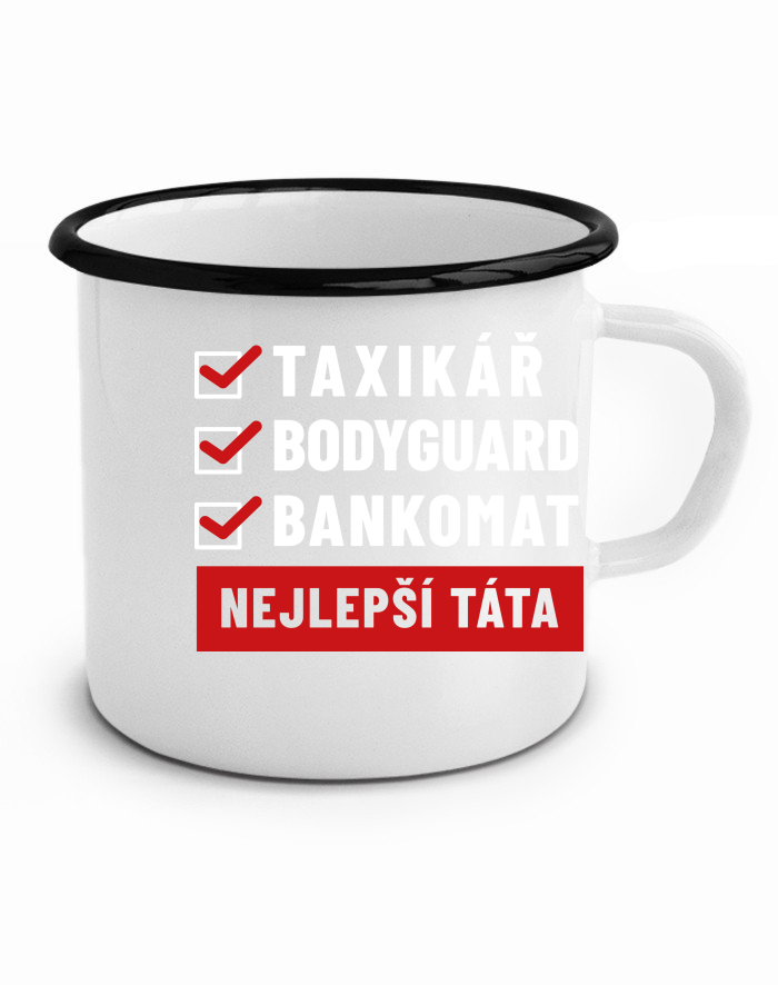 Plechový hrneček - Nejlepší táta