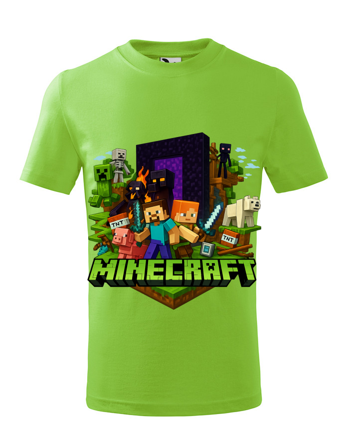 Dětské tričko - Minecraft 3