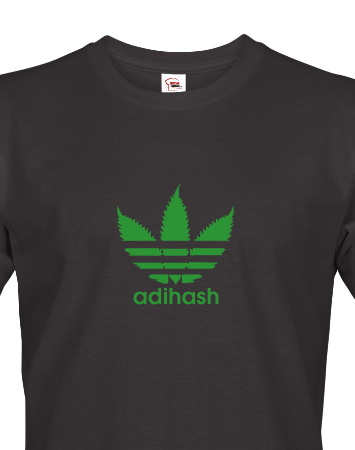 Pánské tričko s marihuanou Adihash