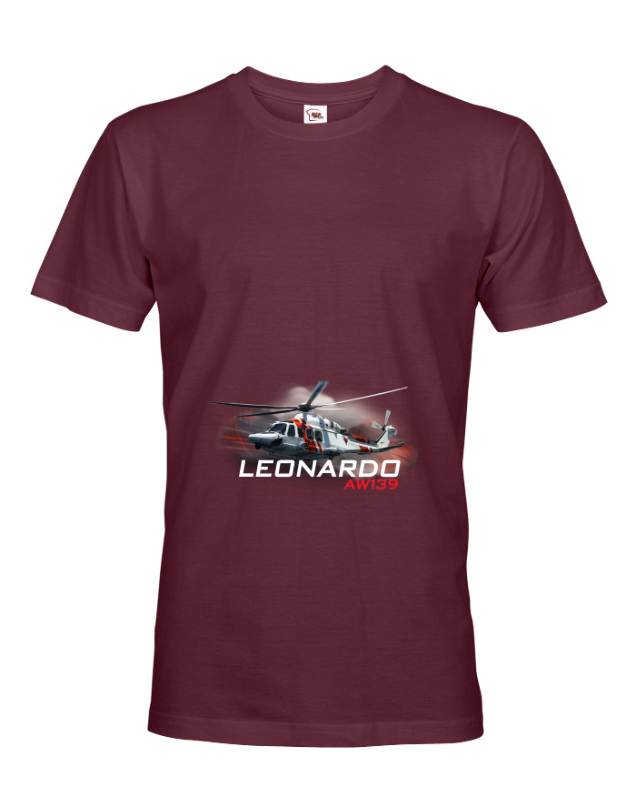 Pánské tričko Leonardo AW139
