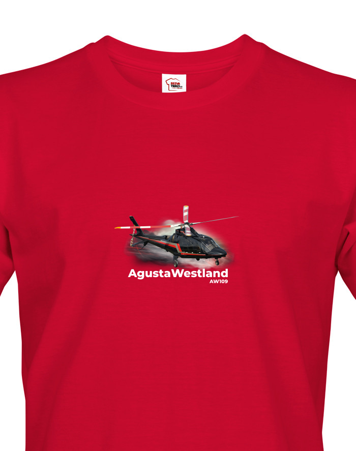 Pánské tričko AgustaWestland AW109