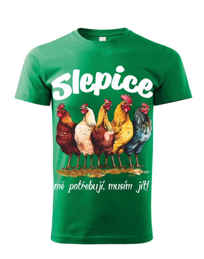 Dětské tričko Slepice mě potřebují