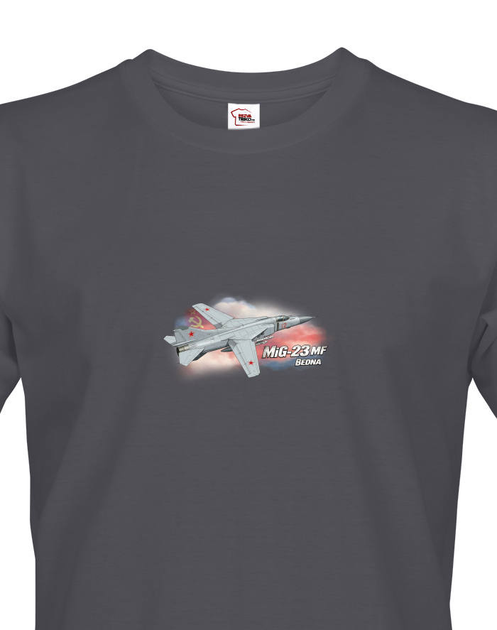 Pánské tričko Sovětská MIG-23 MF BEDNA