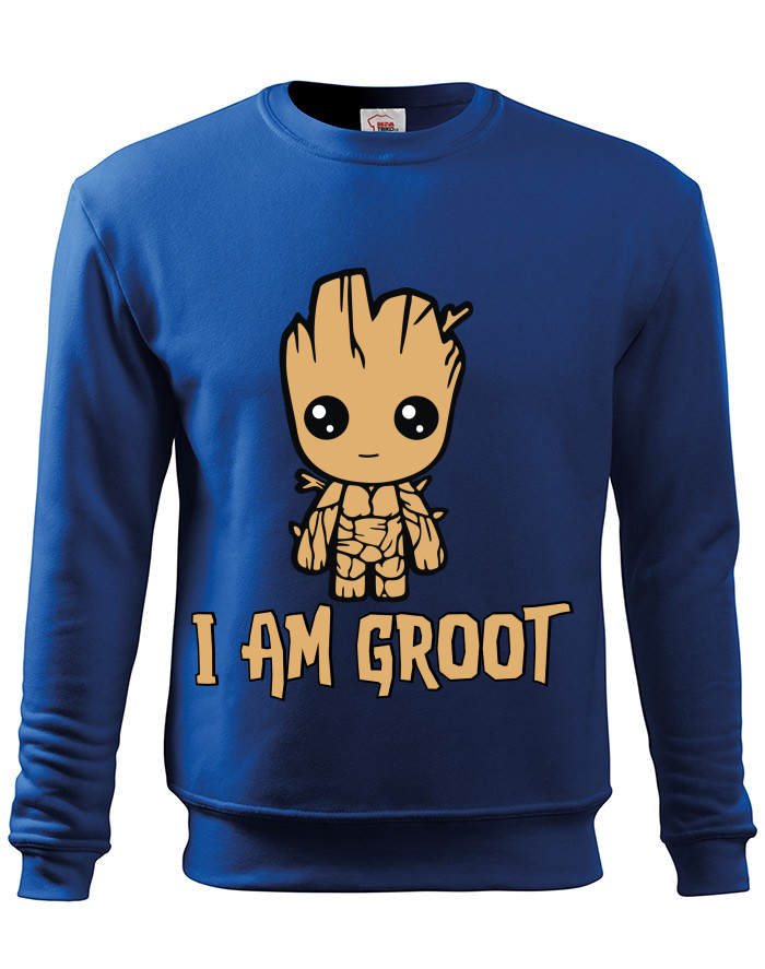 Dětská mikina bez kapuce Groot z filmu Strážci galaxie 2