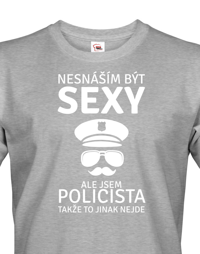 Pánské tričko Sexy policista