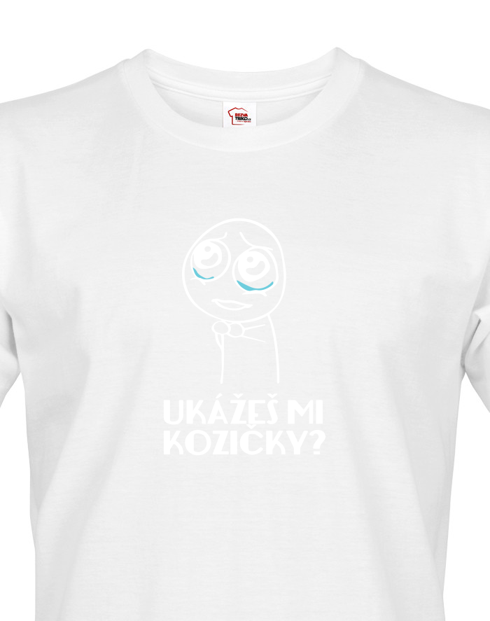 Pánské tričko Ukážeš mi kozičky