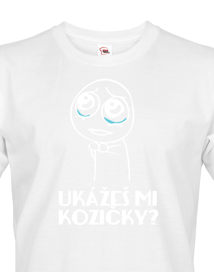 Pánské tričko Ukážeš mi kozičky