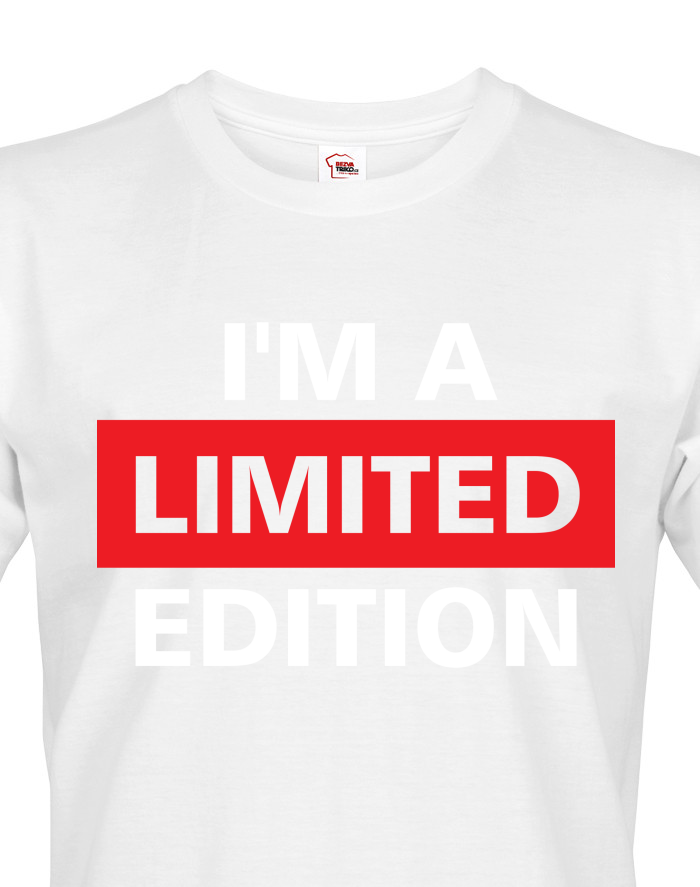 Pánské tričko I´a m limited edition