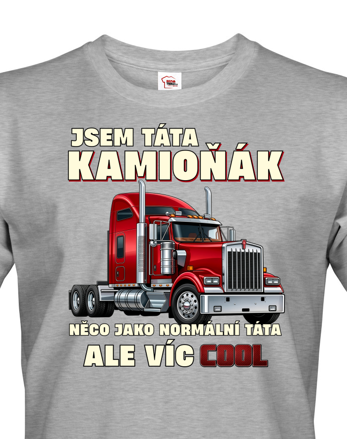 Pánské tričko Kamioňák táta