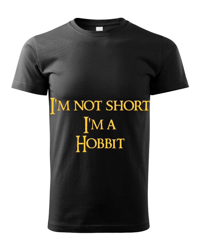 Dětské tričko "I am not short I am Hobbit"