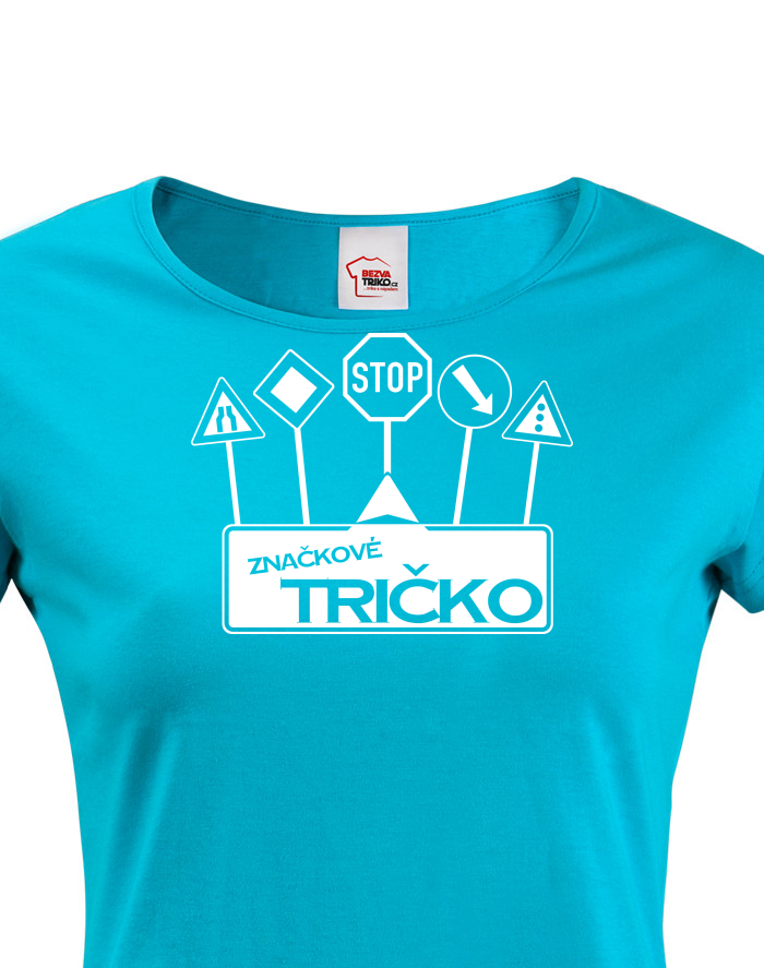 Dámské tričko - Značkové tričko