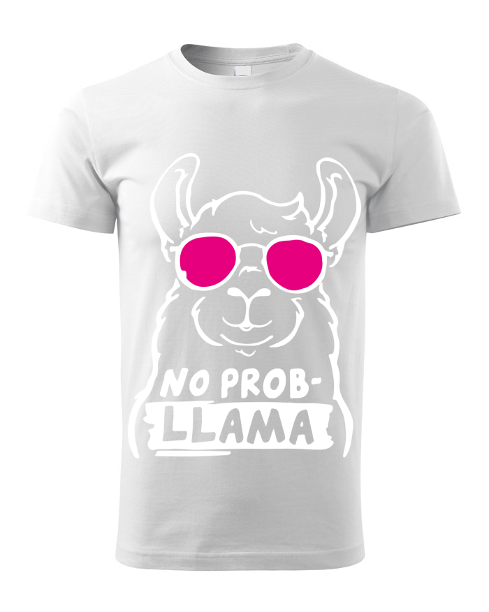 Dětské tričko No Prob - LLama