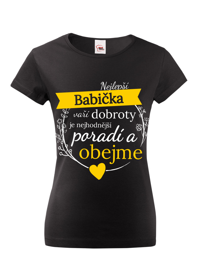 Dámské tričko nejlepší babička
