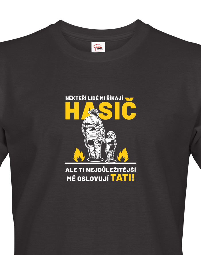 Tričko pro hasiče Hasič táta