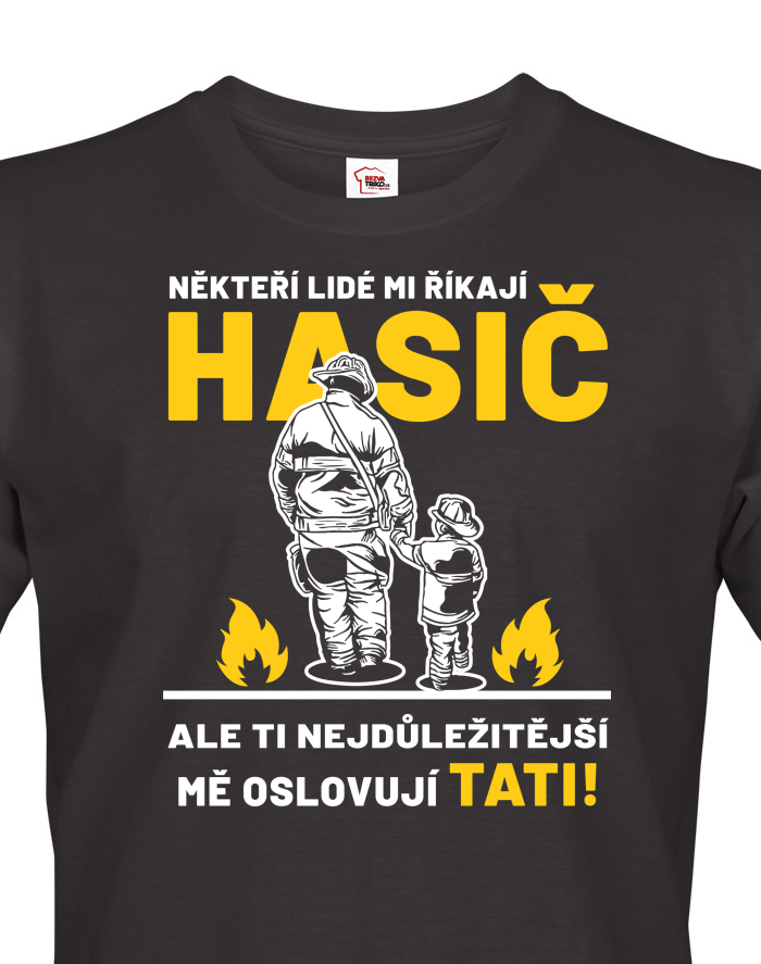 Tričko pro hasiče Hasič táta