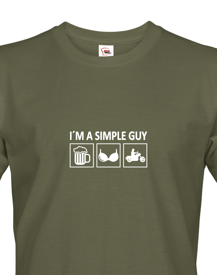 Pánské triko Iam Simple Guy