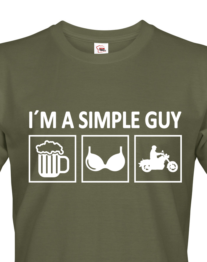 Pánské triko Iam Simple Guy