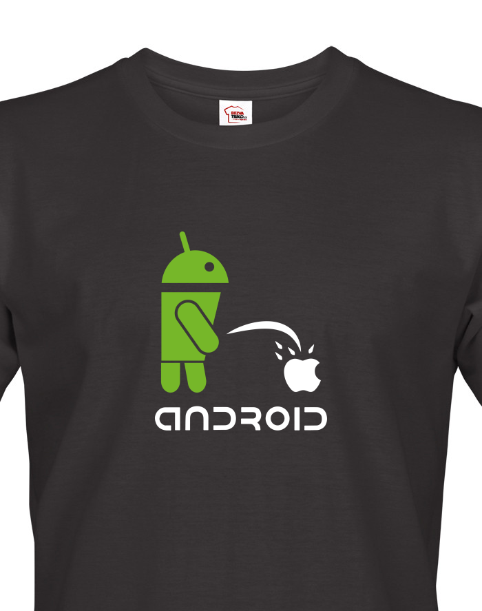 Pánské tričko Android vs Apple