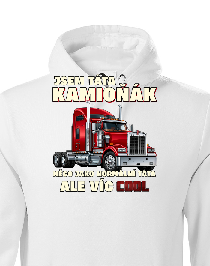 Pánská mikina Kamioňák táta