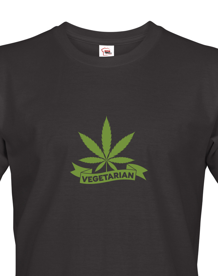 Pánské tričko - Weed vegetarian