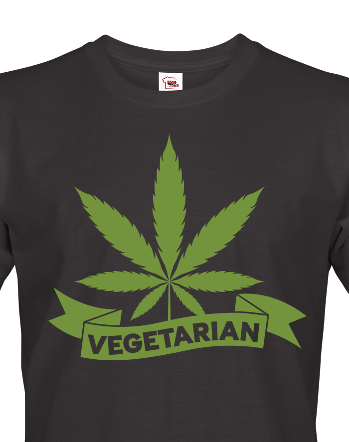 Pánské tričko - Weed vegetarian
