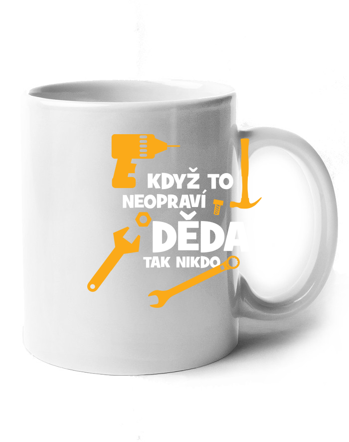 Hrneček pro dědu kutila