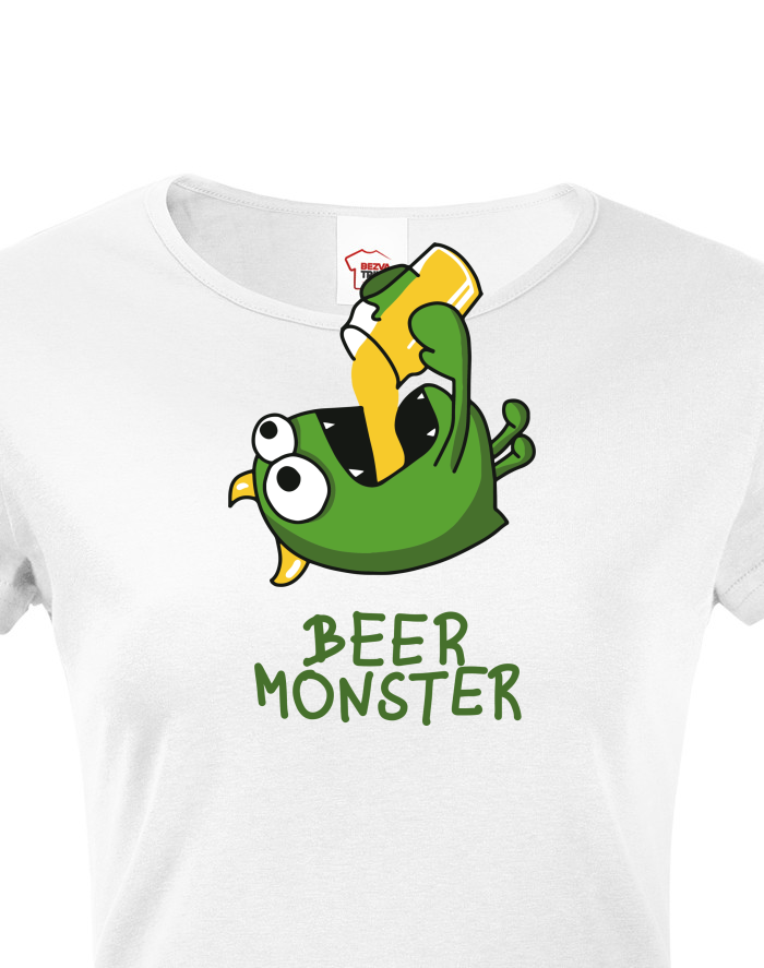 Dámské tričko - Beer monster