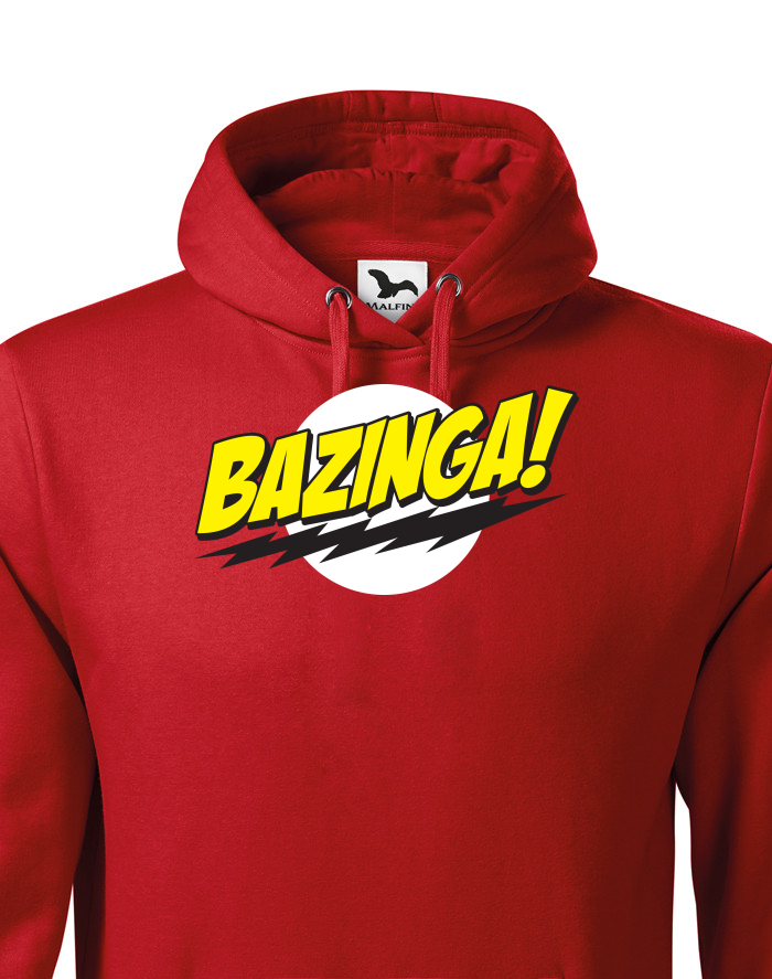 Pánská mikina Bazinga -Teorie velkého třesku