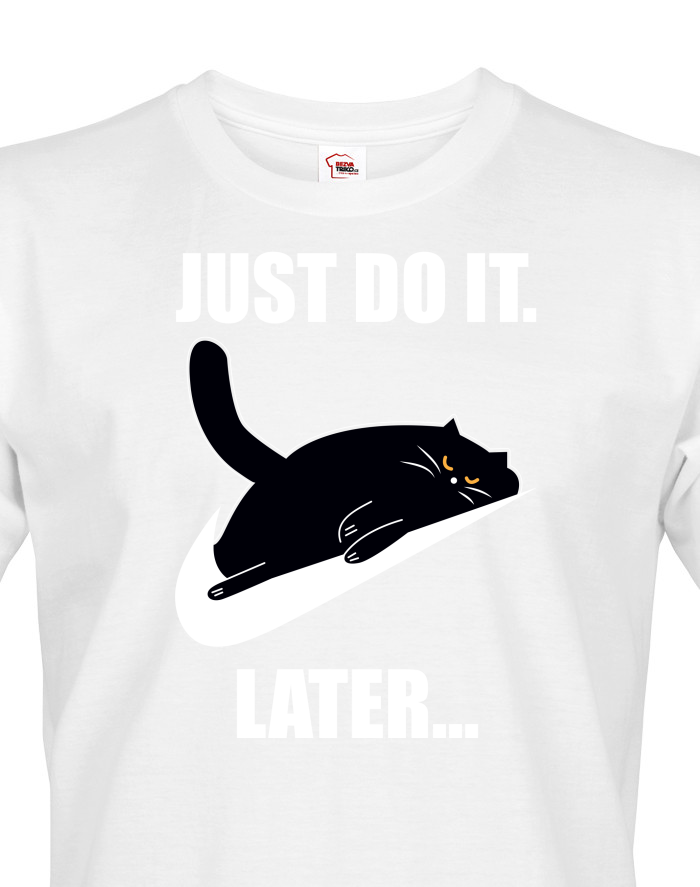 Pánske tričko Just do it later