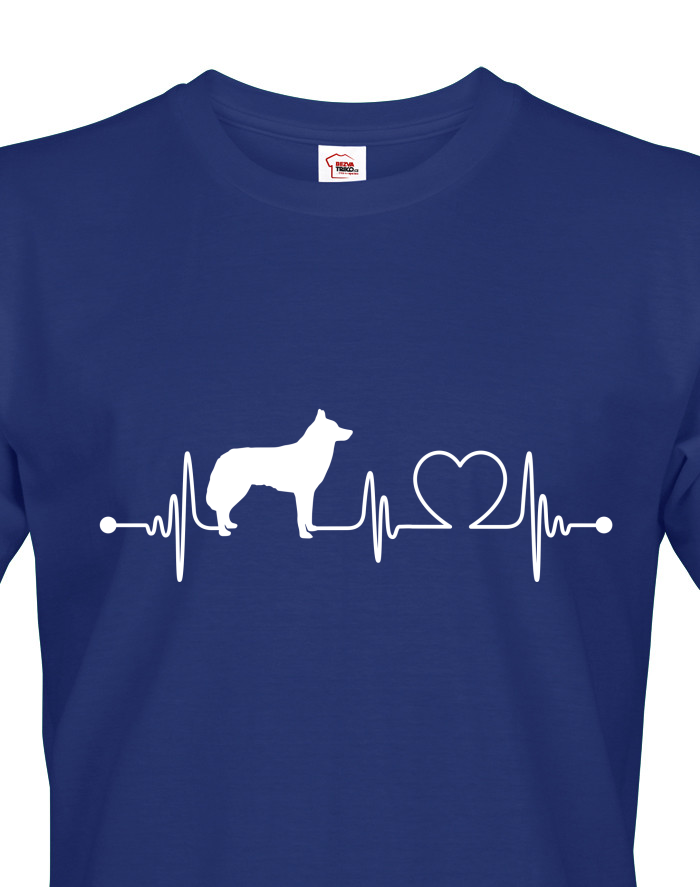Pánské tričko Husky tep