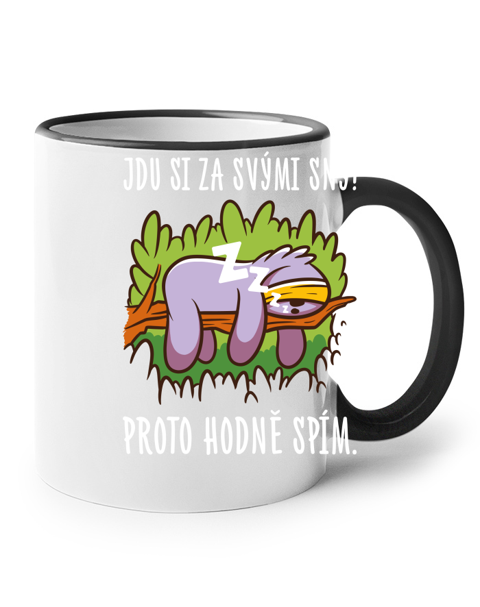 Keramický hrnek Jdu si za svými sny!