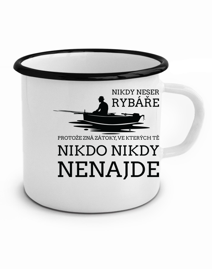 Plecháček Nikdy neser rybáře