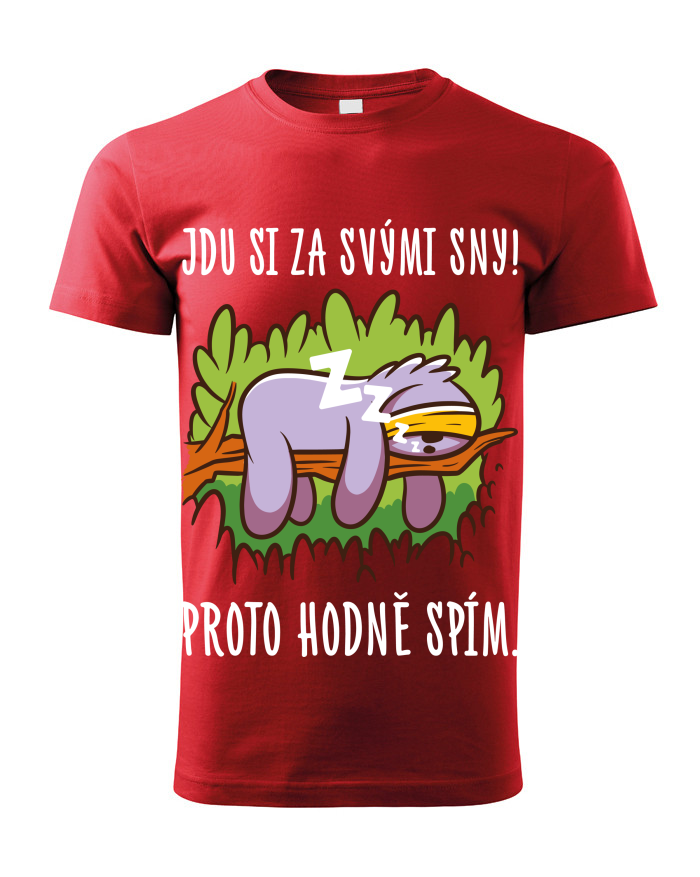 Dětské tričko s lenochodem