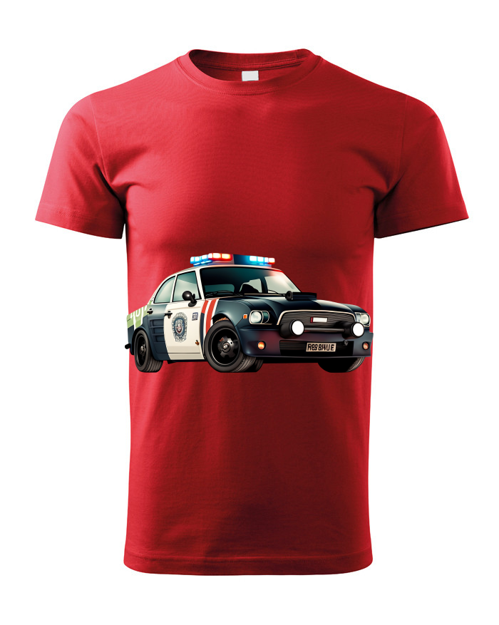 Dětské triko Policejní auto